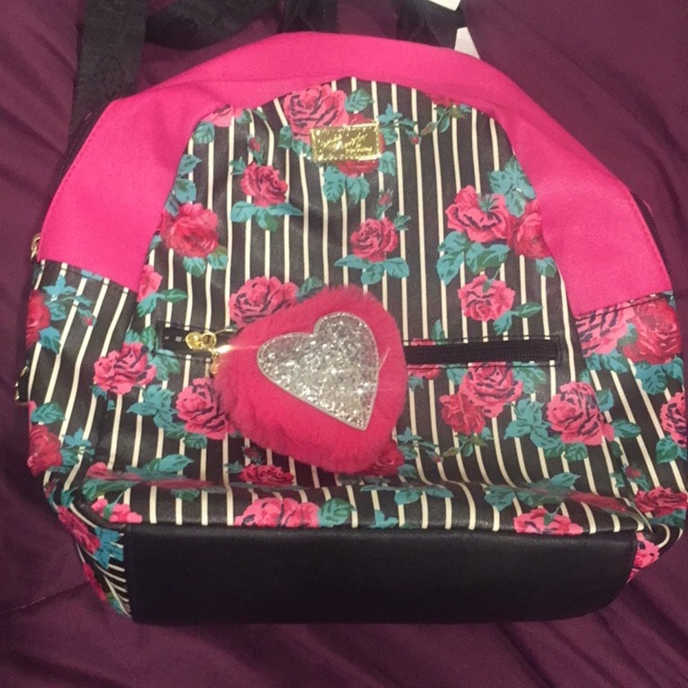 NWT Betsy Johnson Backpack (11 in by 13 in)